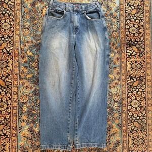 Y2K Baggy Wide Leg Carpenter Jeans